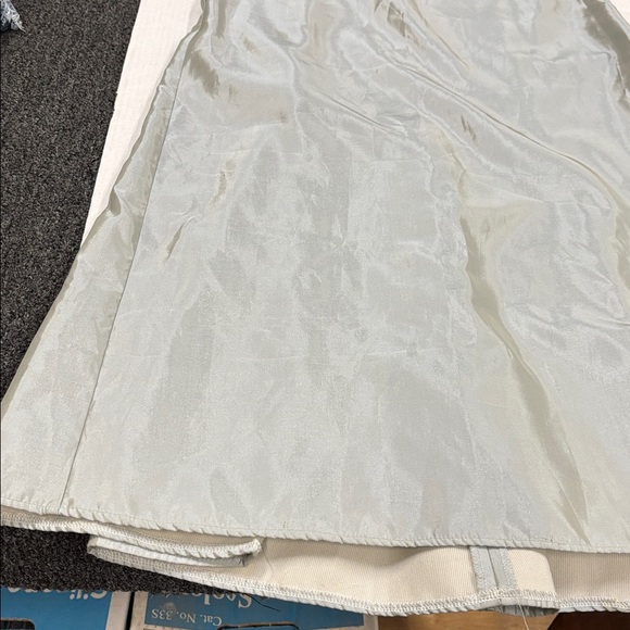 JS Collection Elegant Silver Maxi Skirt - Picture 3 of 7